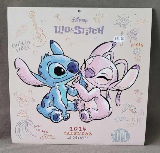 Calendrier 2024 Lilo & Stitch