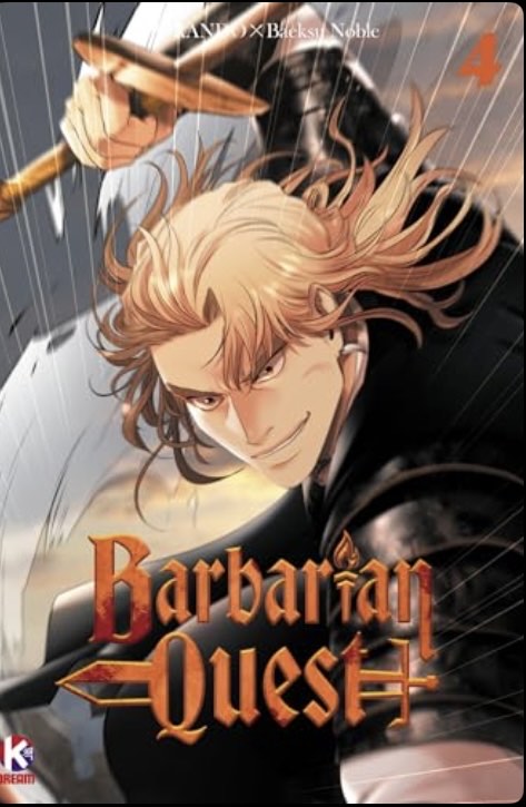Manga Barbarian Quest Tome 3