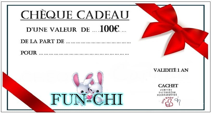 Chèque cadeau Fun-Chi