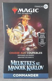 Magic The Gathering - Deck Commander Meurtres Au Manoir Karlov Chasse Aux Coupables