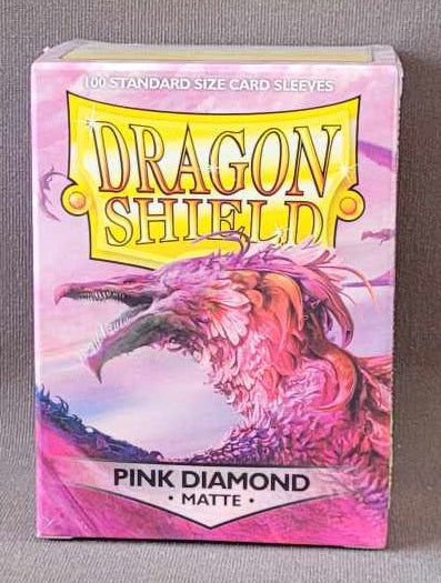 Sleeves taille standard - Dragon Shield - 100 Sleeves - Pink Diamond Matte