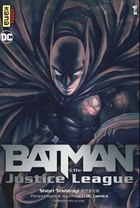Manga Batman And The Justice League Tome 1