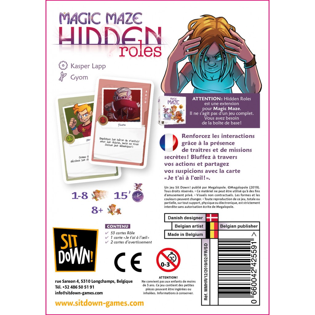 Magic Maze - Hidden Roles