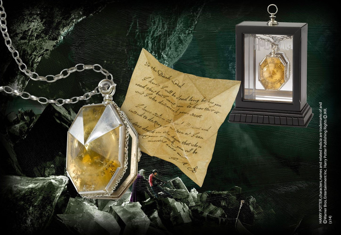 Médaillon de Salazar Serpentard - Charm Lumos